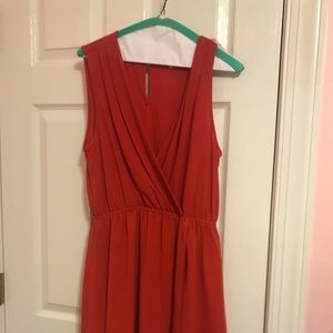 Orange Dress- Great for Game Day! Above the Knee
